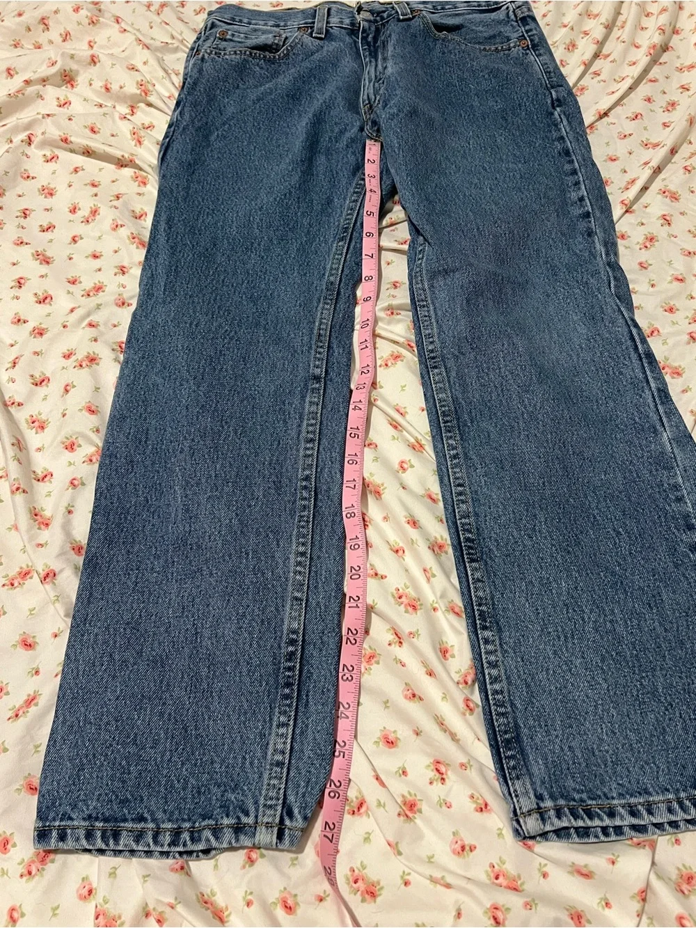 vintage levi’s blue denim 505 jeans